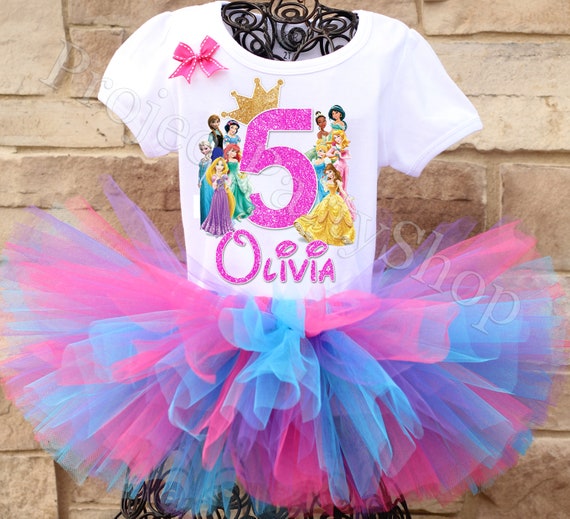 Disney 100 ans - deguisement multi princesse taille 7-8 ans, fetes et  anniversaires