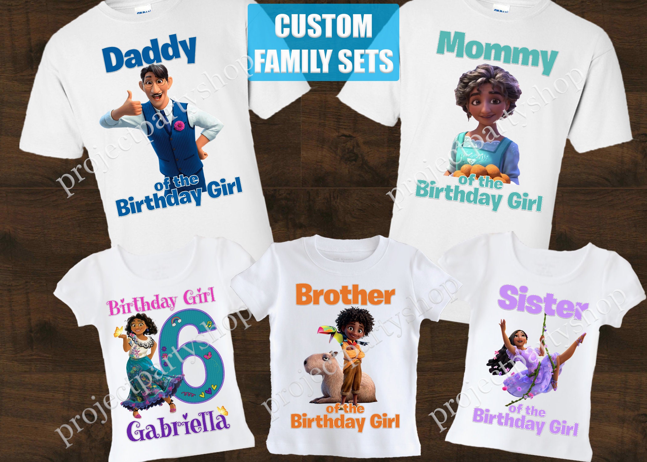 Camisas de cumplea os de la familia Encanto camisas de la familia