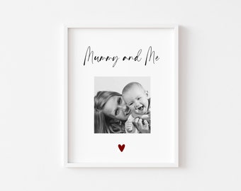 Personalised 'Mummy and Me' Photo Print