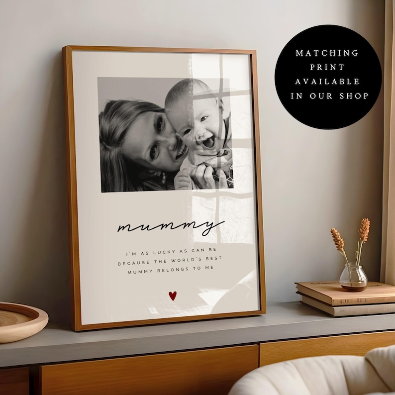 First Birthday as my Mummy Card - First Birthday Card For Mummy - Happy Birthday Mummy - Birthday Mum Gift - From Baby 画像 3