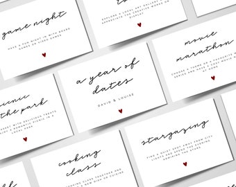 Personalised Date Night Cards