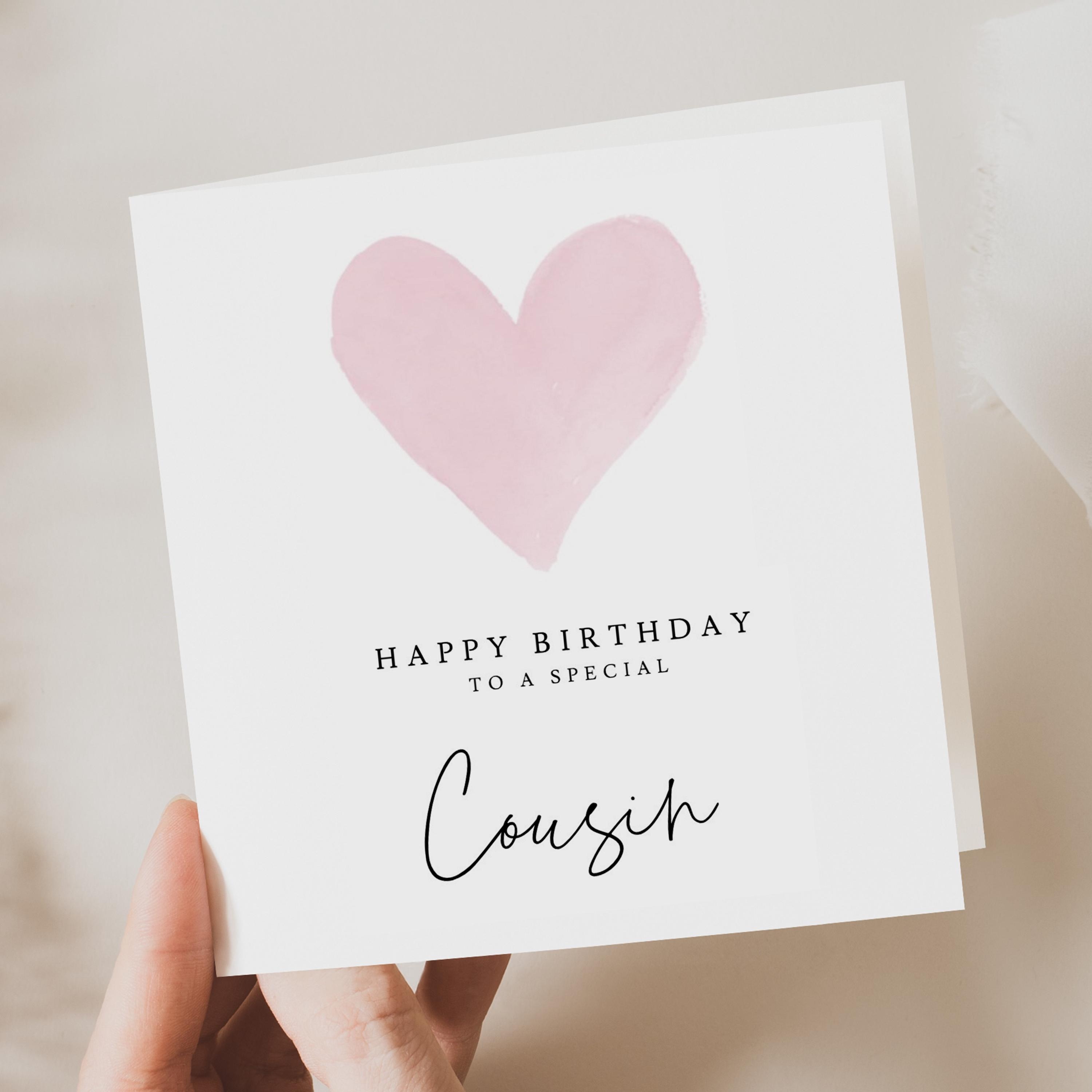 Carte D'anniversaire Pour Cousin - Beauté Glamour Et Tendance - Carte D