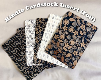 Kindle Cardstock Insert (Foil) | Paperwhite | Limited Quantity