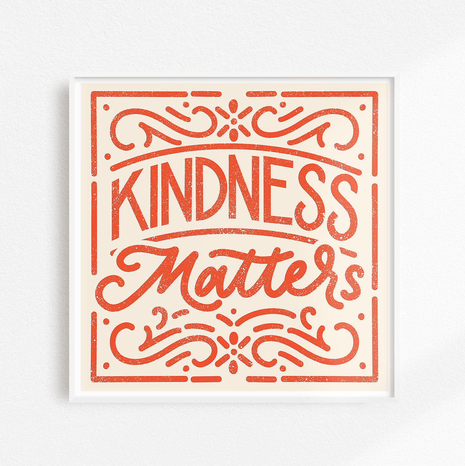 Kindness Matters Art Print, Kindness Quote Prints, Kindness Art ...