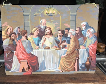 Paint by numbers “Last Supper” painting
