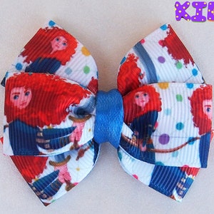Brave hair bow / Merida hair bow / Disney princess hair bow / Disney hair bow / Disney gift for girl / Disney character hair bow