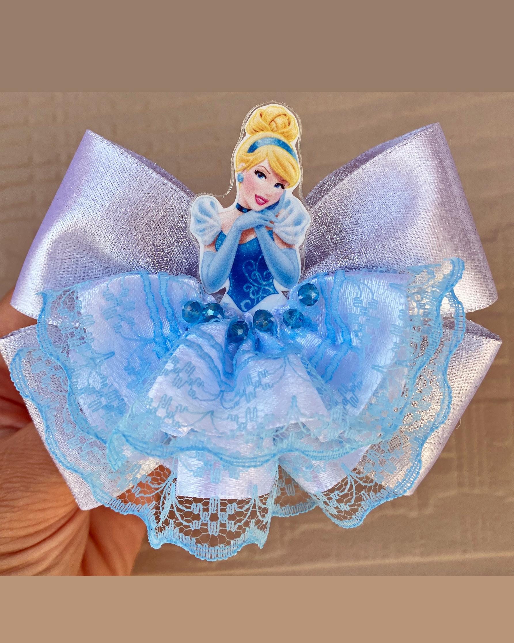 Cinderella Hair Bow / Disney Princess Hair Bow / Disney Hair  display picture 2