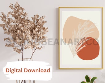 Boho-stijl digitale print downloaden