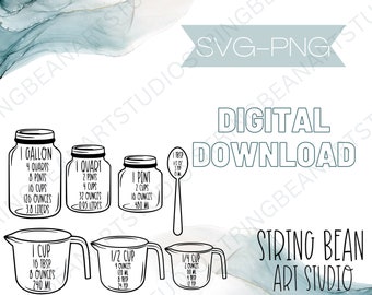 Keuken Conversie digitale download SVG-PNG
