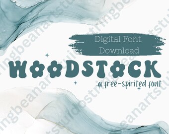 Woodstock font digitale download Handgeschreven Script Font, Cricut Fonts, Calligraphr Fonts, Farmhouse Fonts, Fonts voor Cricut