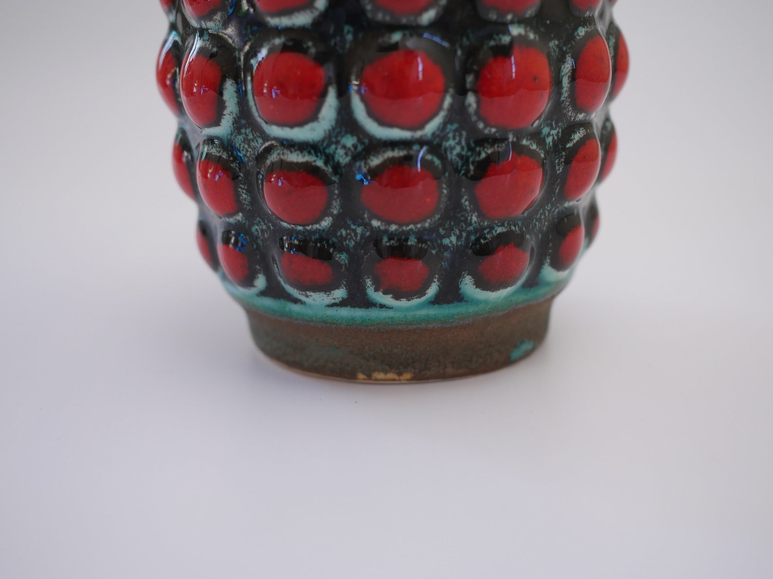 Vase vintage ceramic bubbles par BAY Keramik Allemagne de Etsy