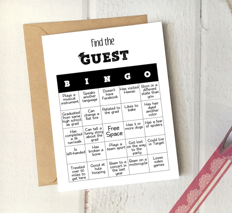 Commencement Celebration Match \ image regarding Free Printable Graduation Party Games referred to as Commencement Social gathering Match \