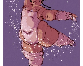 dancer - art print