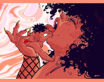 giantess - art print