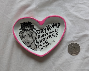 HUMP - air dry clay trinket dish