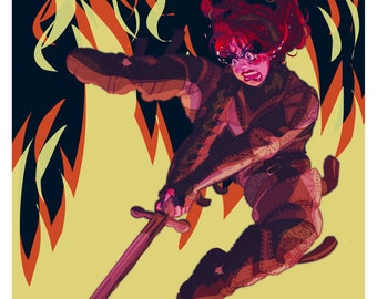 Good Luck Babe - LIMITED EDITION Kunstdruck