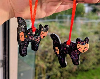 LATEX CAT hanging ornament