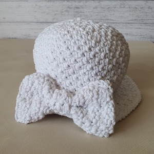 Lillie Sun Hat PDF Digital Crochet Pattern File / Bucket Cloche Hat / Sumer / Adult, Child, Toddler, Baby size / PATTERN ONLY