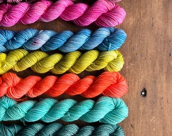 the spring essentials mini skein set