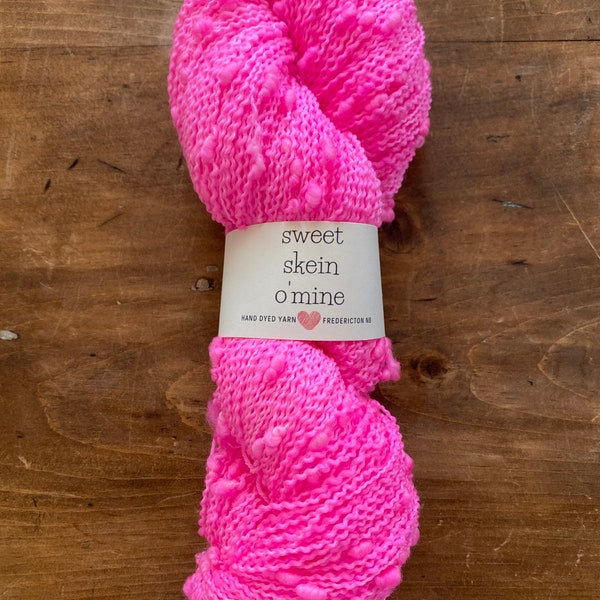 hand dyed sweet slub "tickled pink"