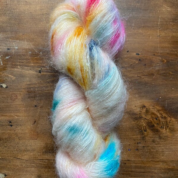 hand dyed mohair “day dreamer”