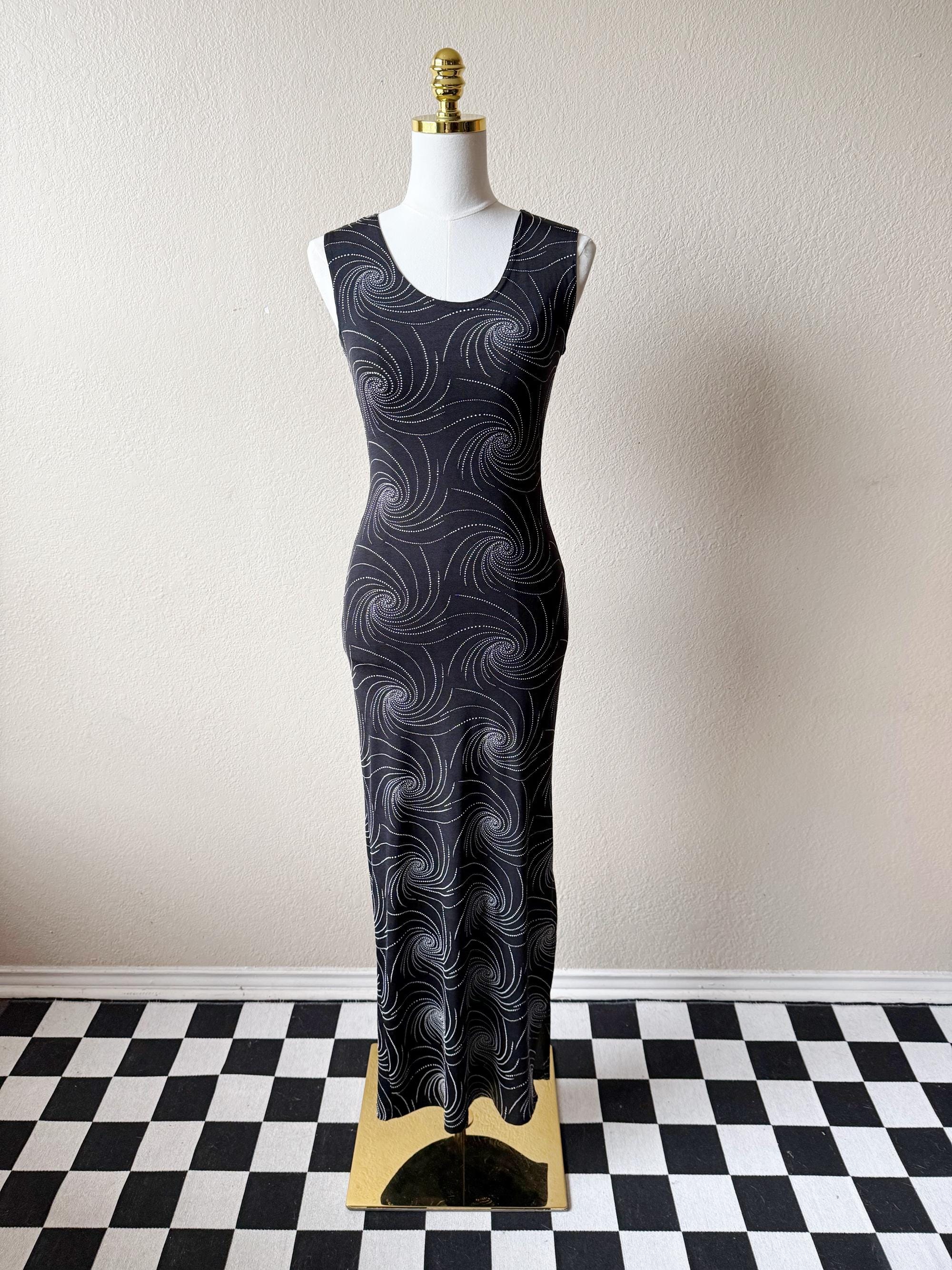 navy blue dress for baby girl 90s Celestial Dress