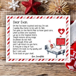 Elf touched letter* Elf Hospital - PDF téléchargeable instantanément