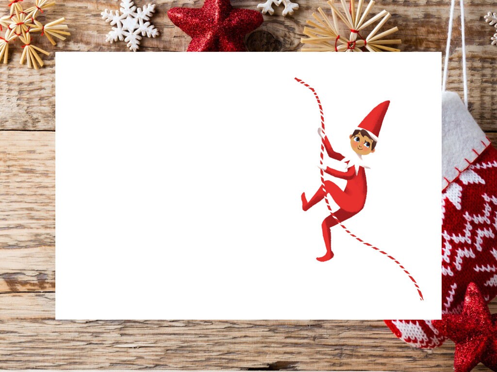 Elf Note Template - Etsy