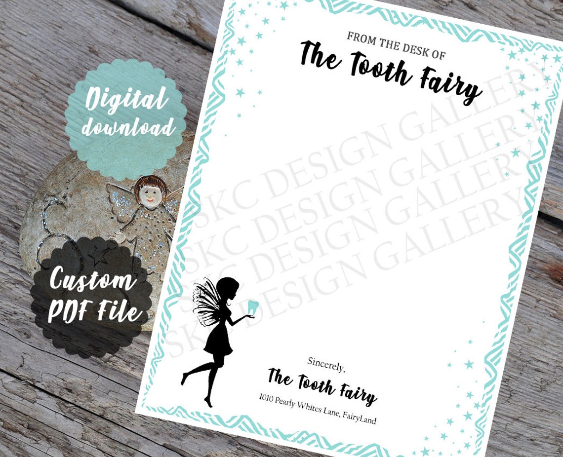 Tooth Fairy Letterhead Tooth Fairy Letter BLANK PRINTABLE PDF Etsy Canada Tooth Fairy Letterhead Tooth Fairy Letter BLANK PRINTABLE PDF Etsy Canada