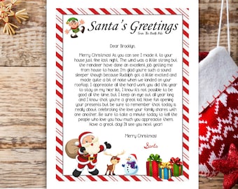 サンタのクリスマスの朝の手紙* PDF をすぐにダウンロード