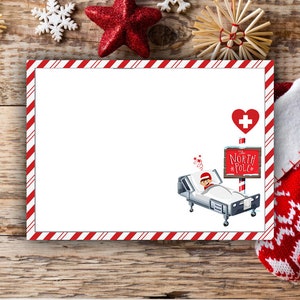 Elfo ferito Carta intestata* 5x7 PERSONALIZZABILE