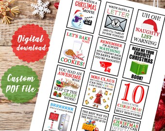 Elf letters - Letters from your Elf- Digital INSTANT download- PDF