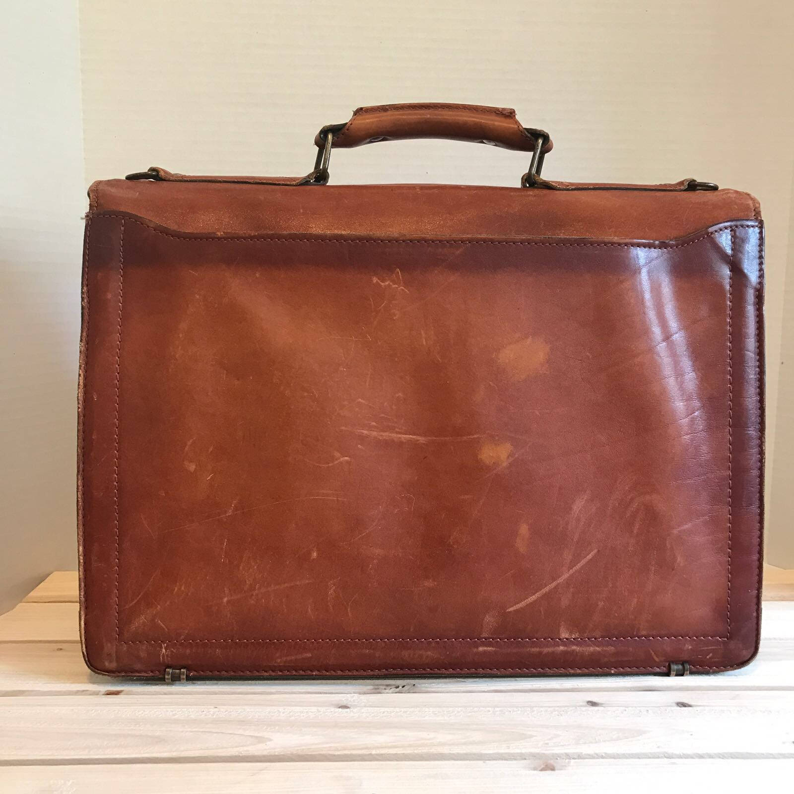 renwick leather briefcase
