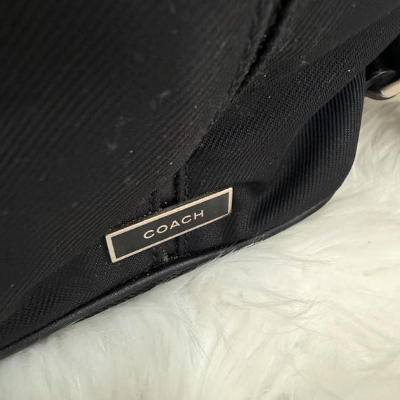 COACH Black Medium Sized  Backpack - image 6