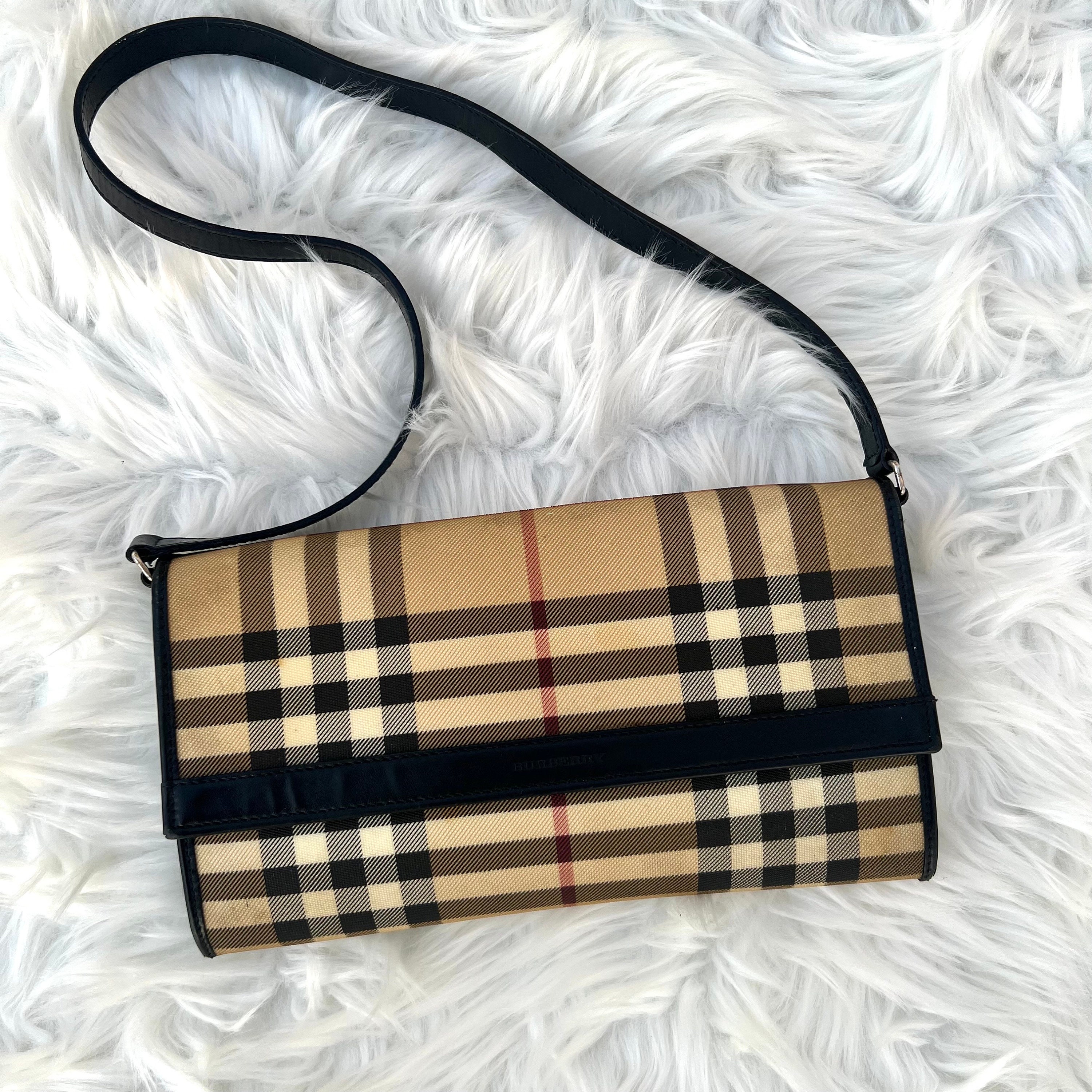 Burberry New Hampshire Vintage Check Crossbody Bag