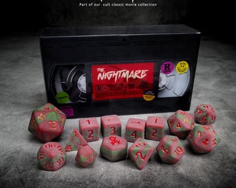 The Nightmare 14pc Horror Themed Dice Set