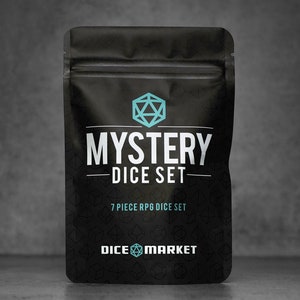 Juego de dados misteriosos de Dice Market: dados misteriosos de bolsa ciega de 7 piezas imagen 4