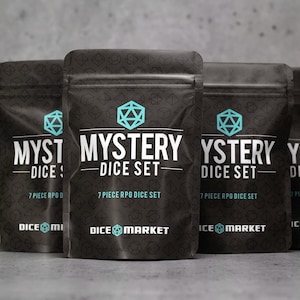 Dice Market Mystery Dice Set 7pc blind bag mystery dice image 5