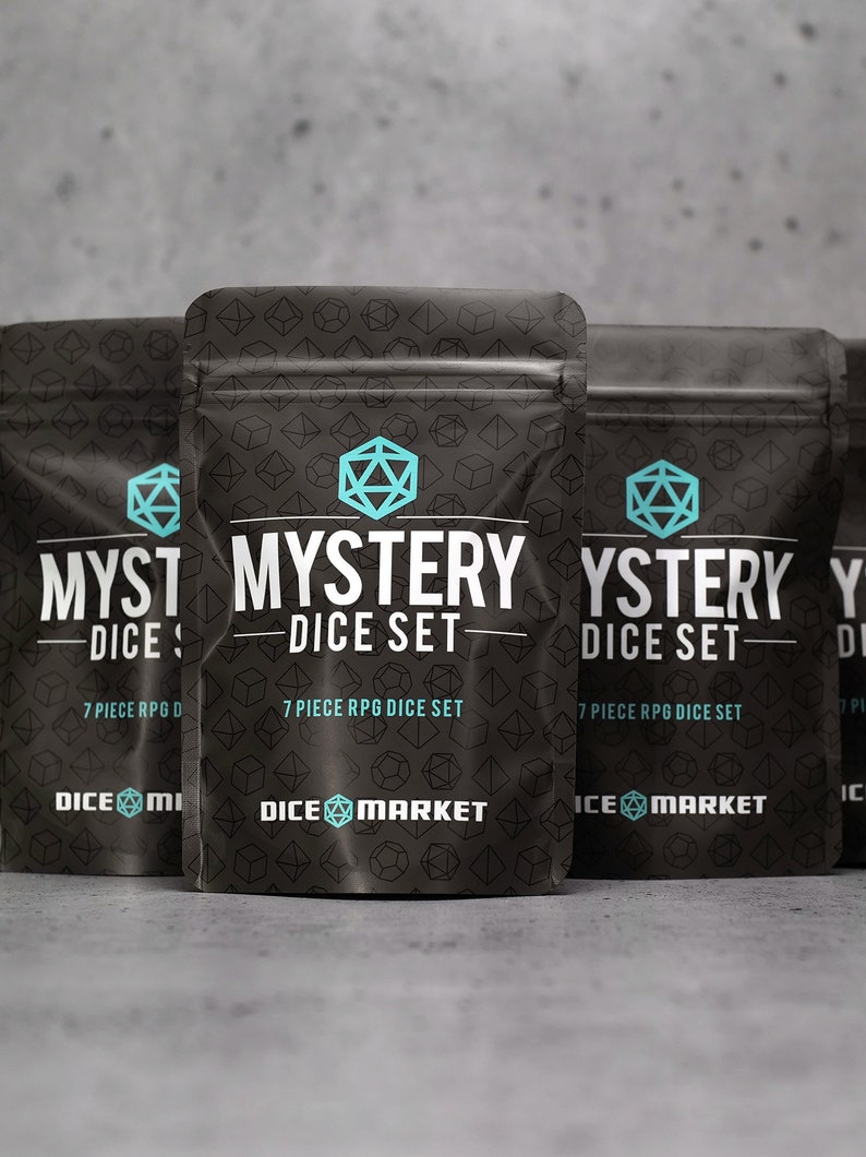 Dice Market Mystery Dice Set 7pc blind bag mystery dice image 5