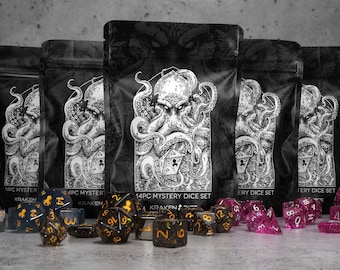 Kraken Original 14pc Mystery Dice Set