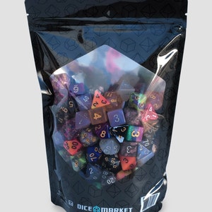 Pound of Dice, Loose Dice, Dice by Weight, Dnd Dice set, d20 Polyhedral Dice. Bulk dice