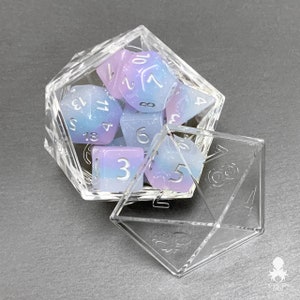 Kraken Logo D20 Dice Display Case Display Storage Case for 12pc Dice DND Dice Sets Dice Collection image 3