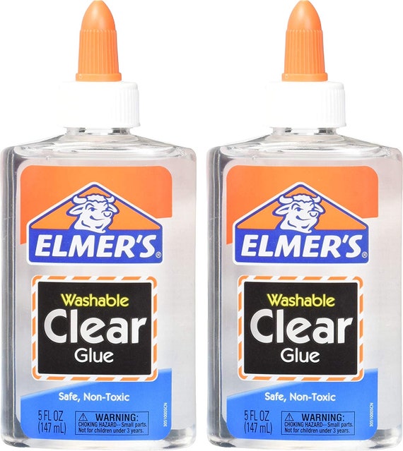 Sale Elmers Slime Starter Pack 2 Bottles Of Clear Glue And 2 Bottles Of Glitter Glue You Can Choose Glitter Glue Color Pinkpurpleblue