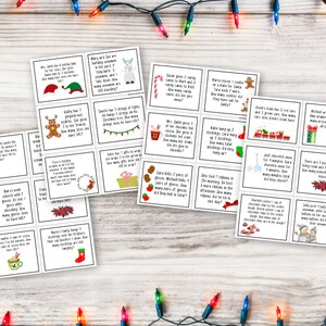 Printable Christmas Word Problems