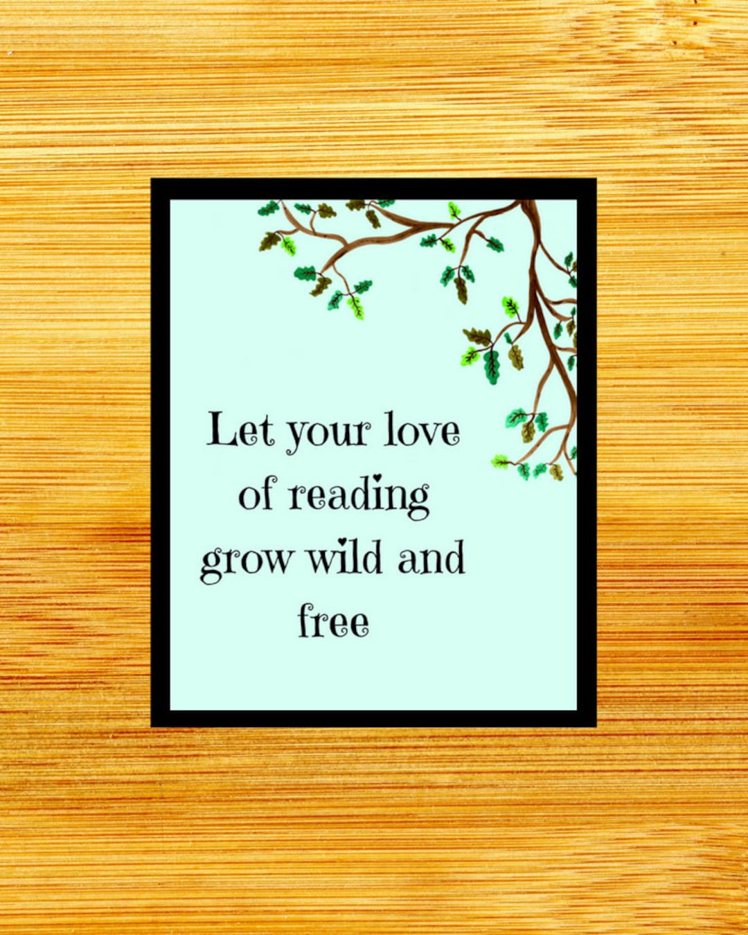 Love of Reading Quote - Etsy, image size:1080x1350