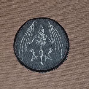 Fledermaus Skelett Patch