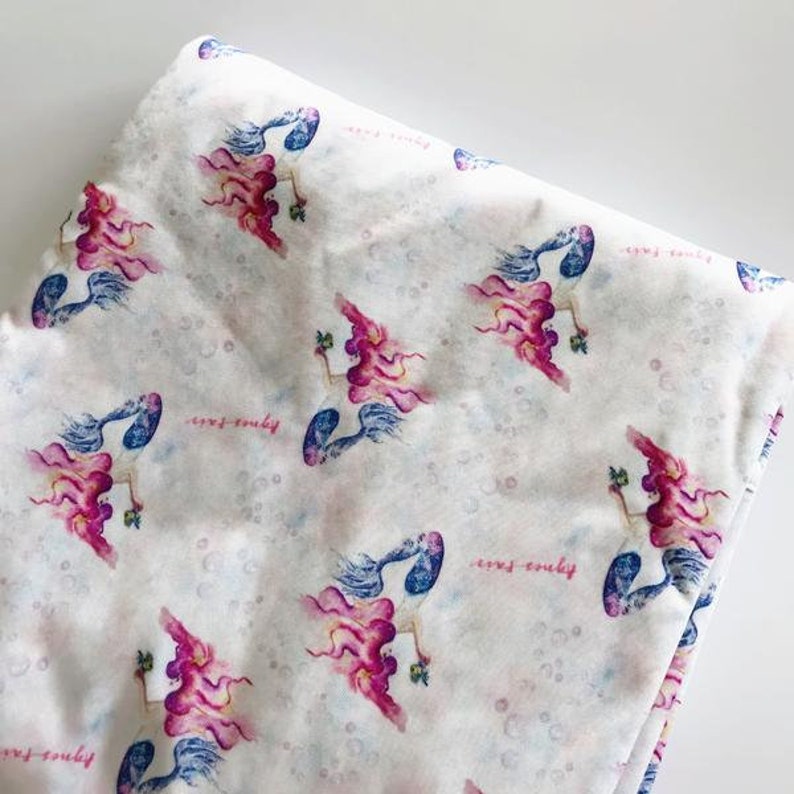 Waterproof Change Mat Mermaid 120cm X 70cm Etsy
