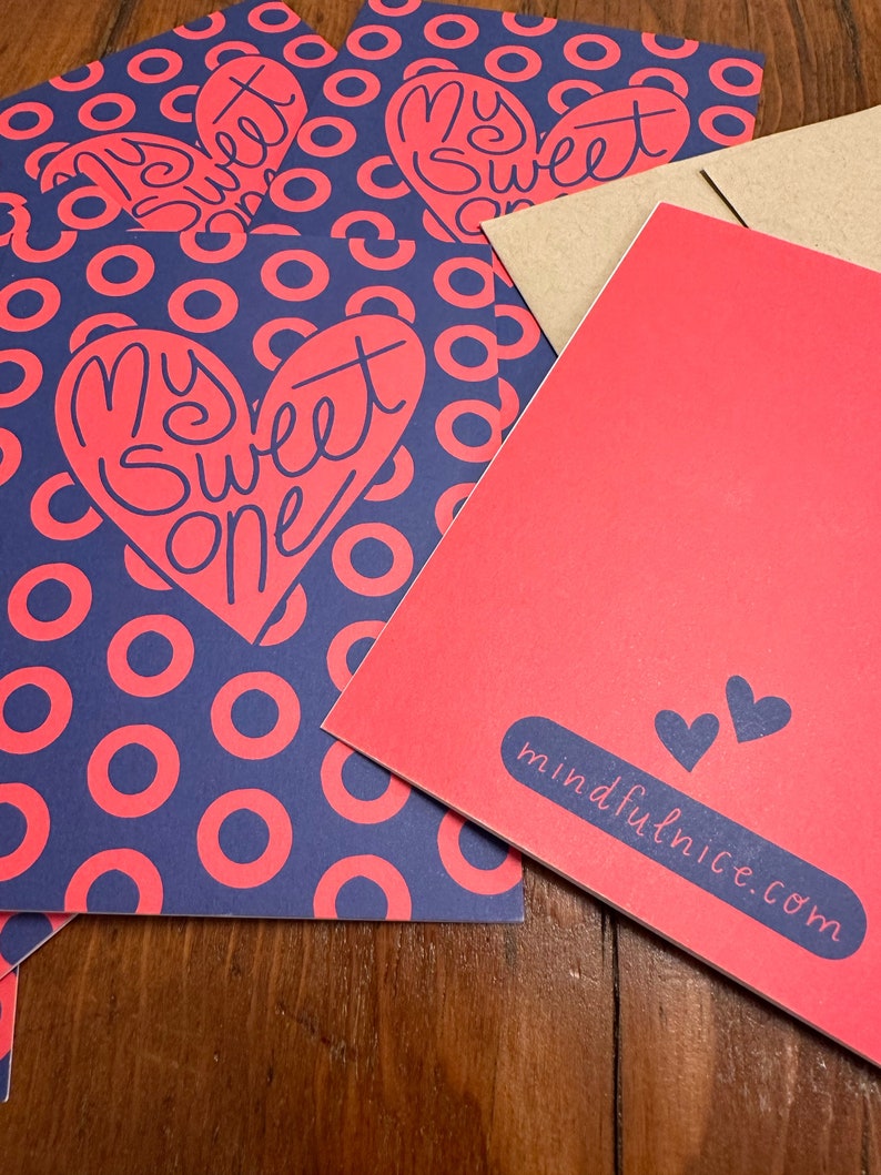 My Sweet One Valentine's Love Greeting Card Phish lyrics image 6