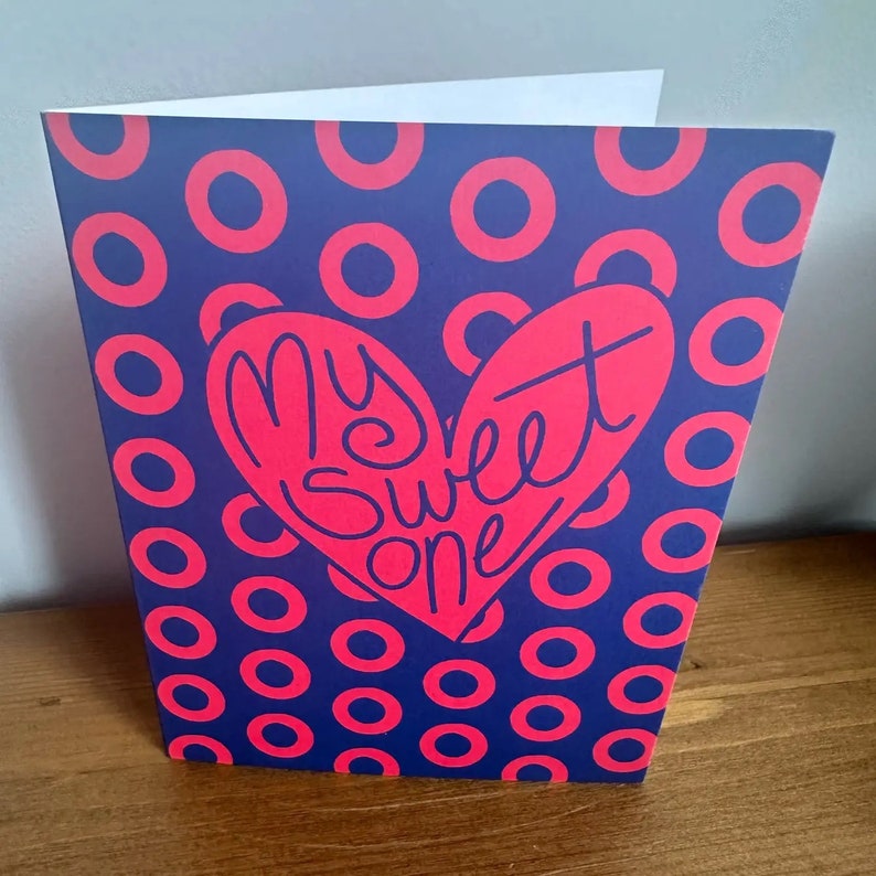 My Sweet One Valentine's Love Greeting Card Phish lyrics image 2