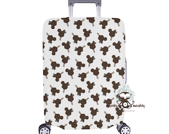Mouse Ice Cream BarsLuggage Cover // Travel, Suitcase, Luggage Strap, Fish Extender Gift, Disney Vacation, Cruise